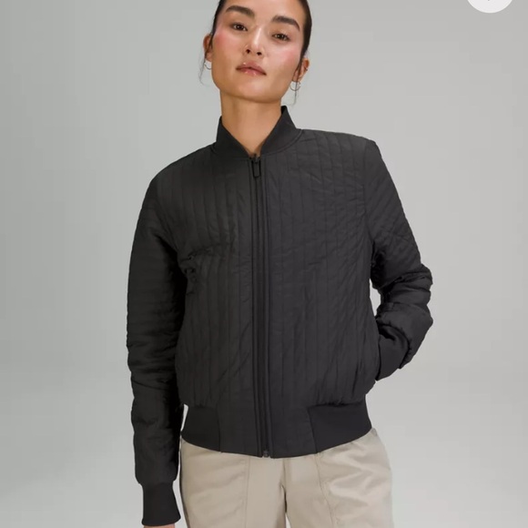 Lululemon Non Stop Cotton Bomber - Picture 2 of 5